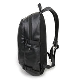 Brand waterproof leather 15.6 inch laptop backpack