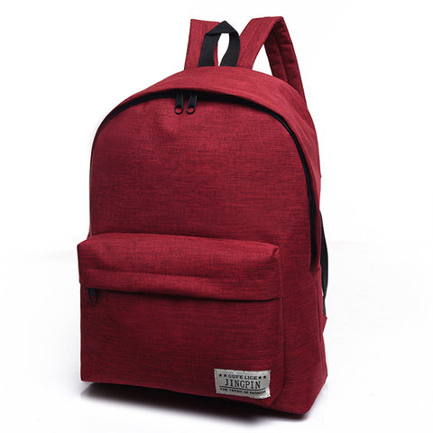 Popular Solid Color Backpack
