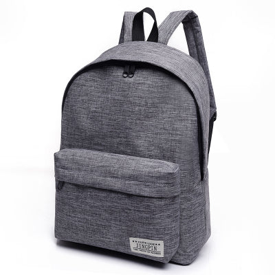 Black Backpack Canvas Backpack