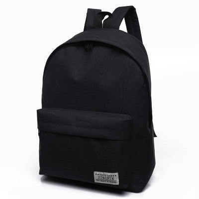 Black Backpack Canvas Backpack
