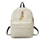 Heart Canvas Backpack
