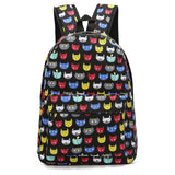 Canvas Backpack School Bag