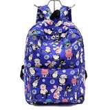 Canvas Backpack School Bag