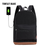 TINYAT Men's 15 inch laptop backpack computer male school backpacks rucksacks leisure for teenage mochila Escolar Gray Bag 1101