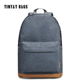 TINYAT Men's 15 inch laptop backpack computer male school backpacks rucksacks leisure for teenage mochila Escolar Gray Bag 1101